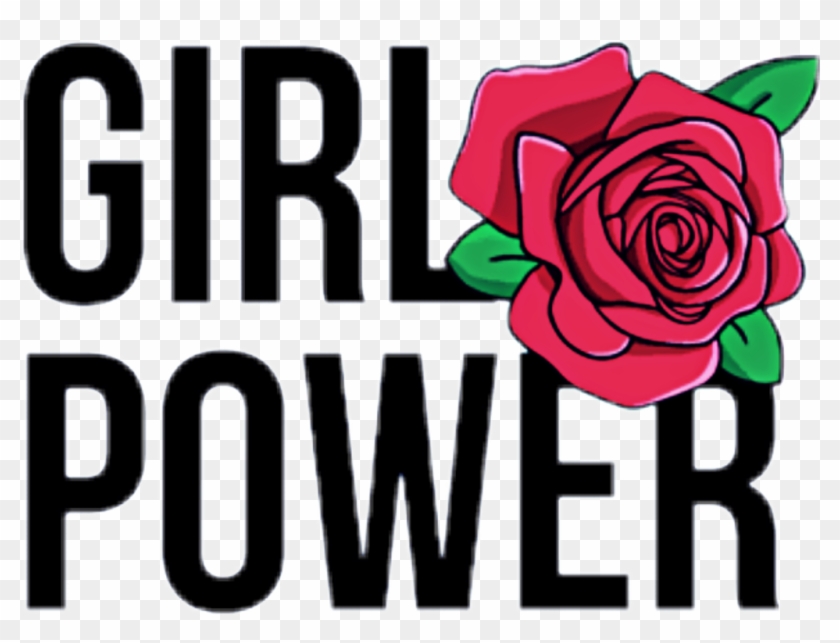 🔥stickers Sticker - Girl Power Flower Sticker Clipart #223556