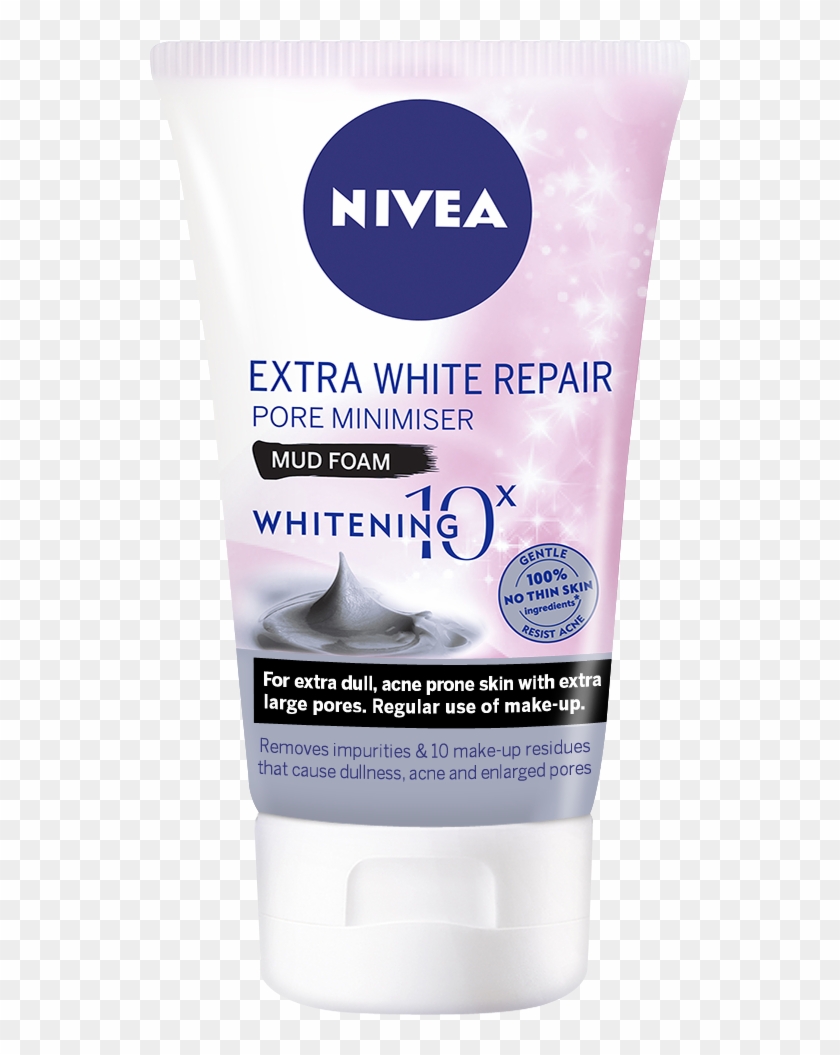 Nivea Extra White Repair Pore Minimiser Foam Clipart #223665
