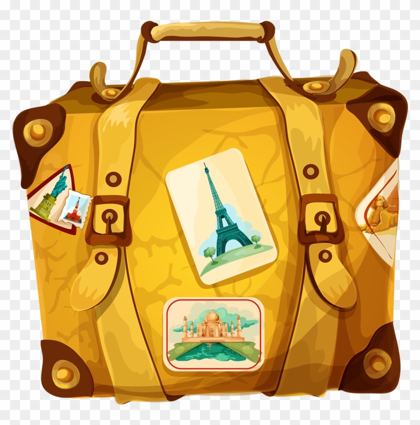 Luggage Png - Its Time To Travel Clipart #223808