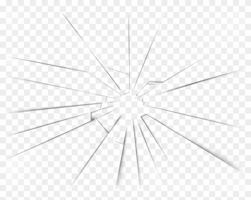 Glass Crack Png - Circle Clipart