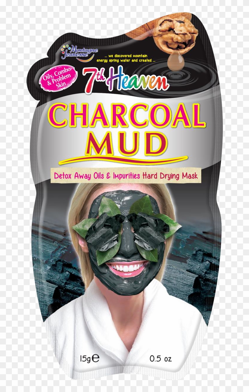 Ingrijirea Tenului Masca 7th Heaven Charcoal Mud - 7th Heaven Face Mask Charcoal Clipart #224092