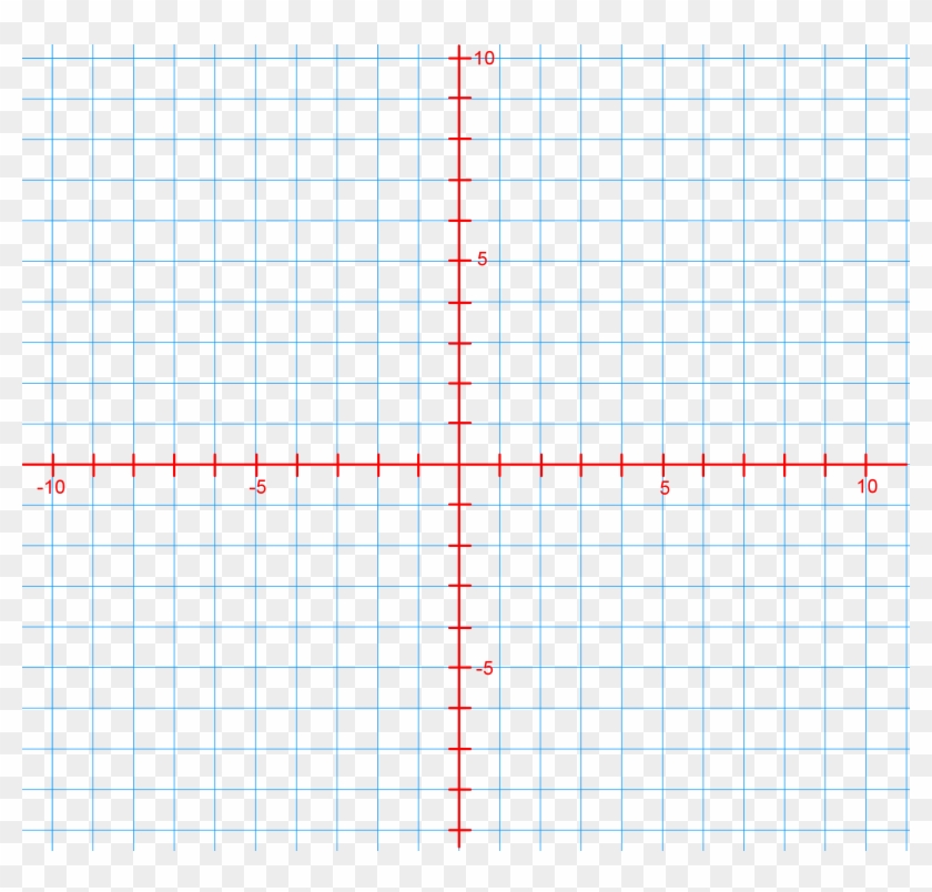 Printable Graph Paper With Numbers - Cross Clipart #224160