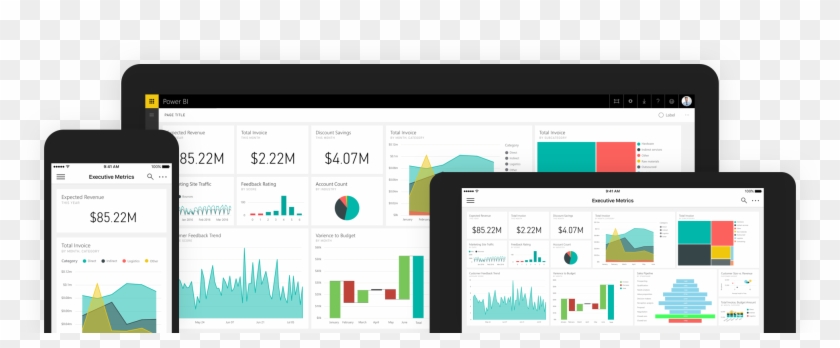 Data Analytics And Business Intelligence - Power Bi Hd Clipart