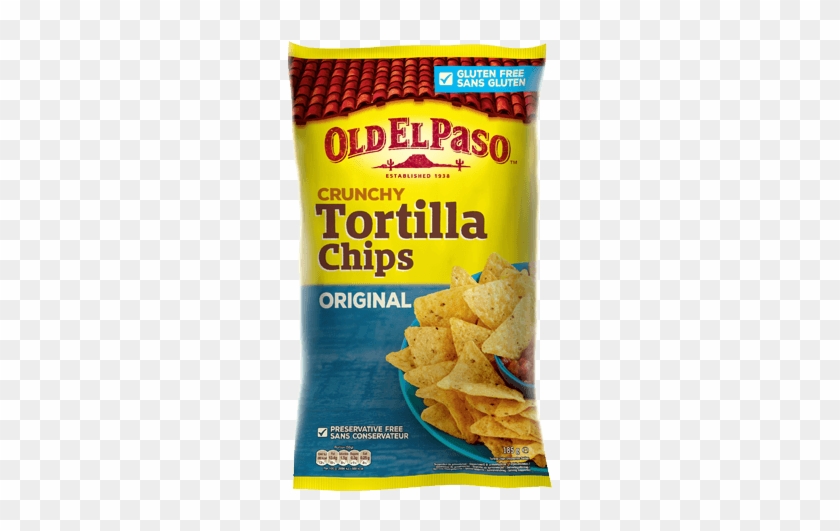 Crunchy Tortilla Chips - Old El Paso Chips Clipart