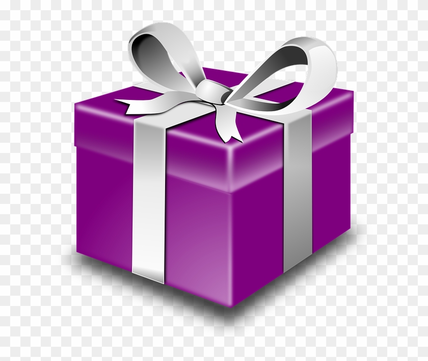 Download - Red Christmas Gift Box Clipart