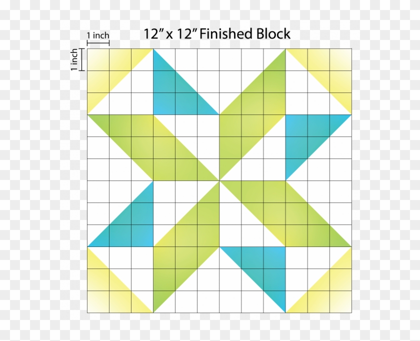 How To Supersize Quilt Blocks - Easy Native American Star Quilt Pattern Clipart