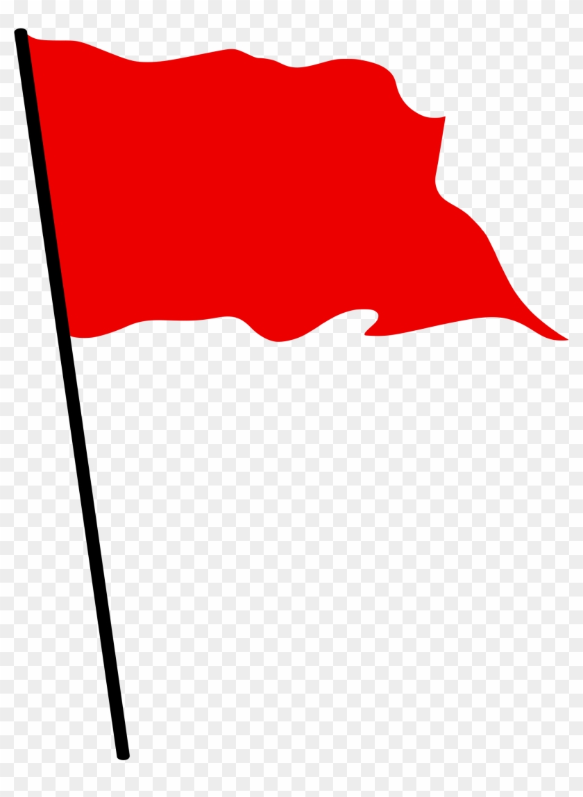 Red Flag Png - Red Flag Waving Png Clipart #224922