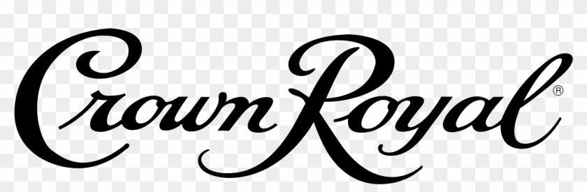 Crown Royal Clipart Silhouette - Crown Royal Vanilla Logo - Png Download