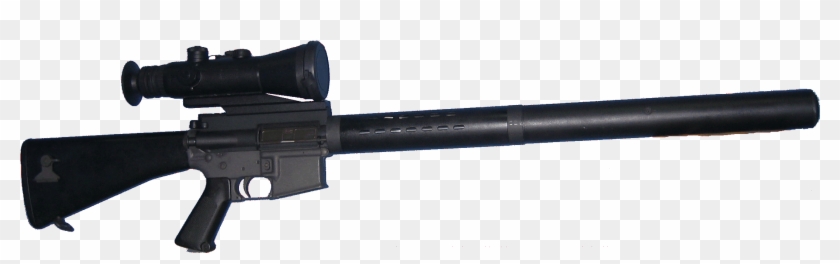 Night Fighting Weapon System Rifle With Nvs Scope - Night Fighting Weapon System Clipart #225233