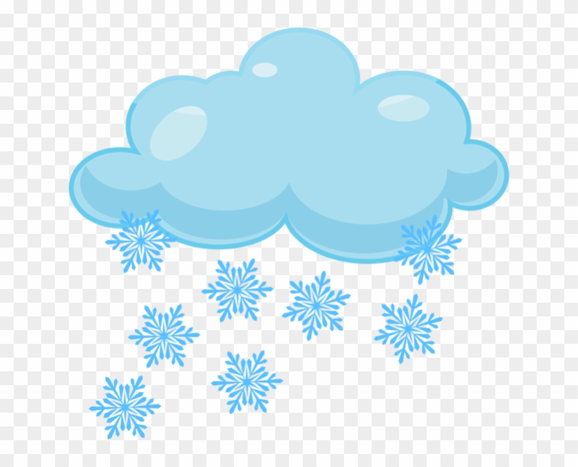 Snowfall Png Pic - Snowy Weather Clip Art Transparent Png (#225310) - PikPng