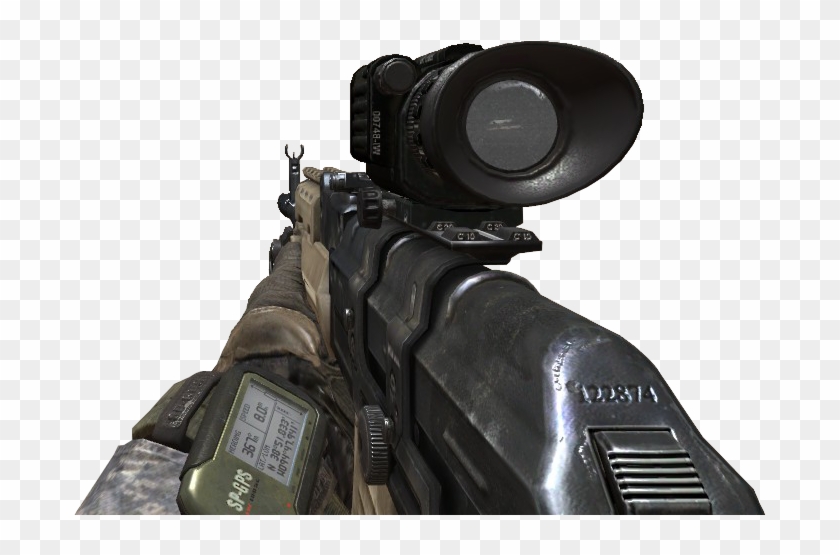 Drawn Sniper Bo3 Sniper - Modern Warfare 2 Ak 47 Thermal Clipart #225414