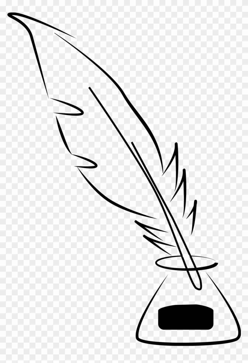 Ink Pot Png Photo - Ink And Quill Png Clipart #225555