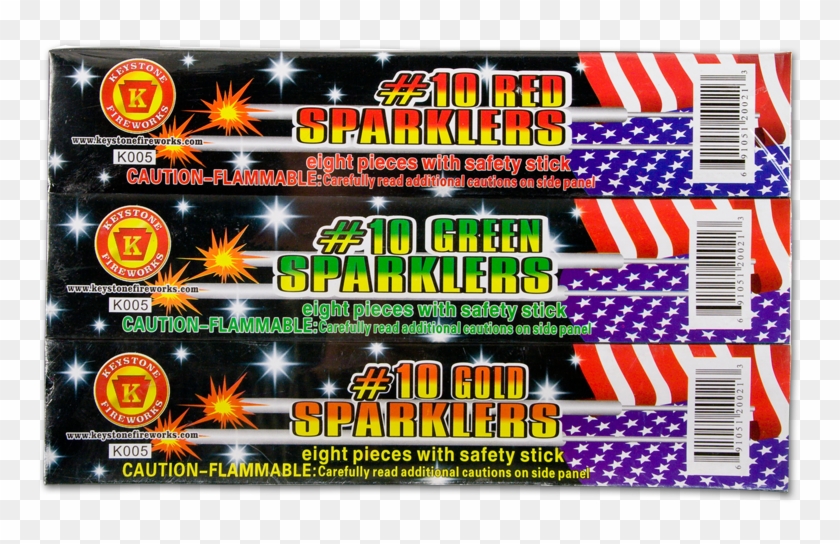 Keystone Fireworks Sparkler - Label Clipart
