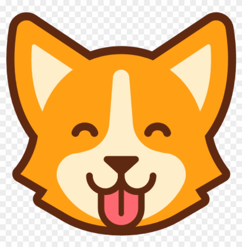 Free Png Download Cute Cartoon Dog Face Png Images - Cartoon Dog Tongue Out Clipart