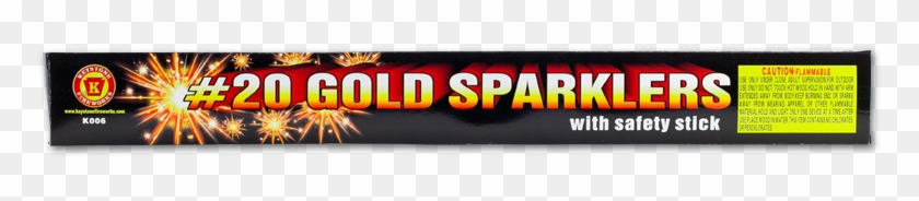 #20 Gold Sparklers - Sparkler Clipart #225767