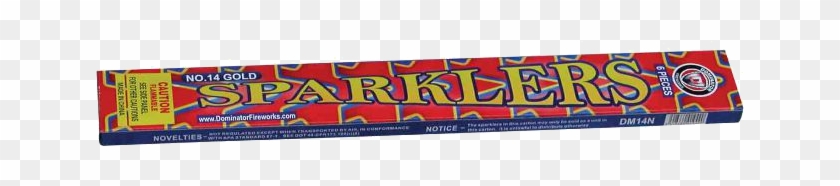 #14 Gold Electric Sparkler - Toy Clipart #225895