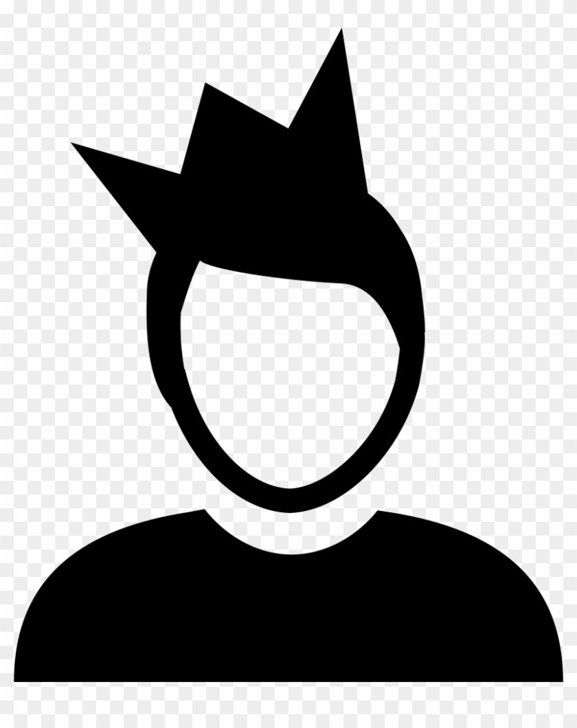 Png File Svg - Man With A Crown Silhouette Clipart
