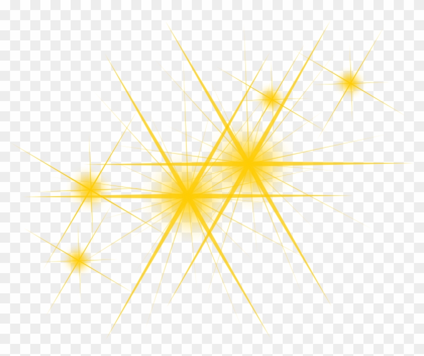Png File Size - Transparent Gold Sparkles Png Clipart