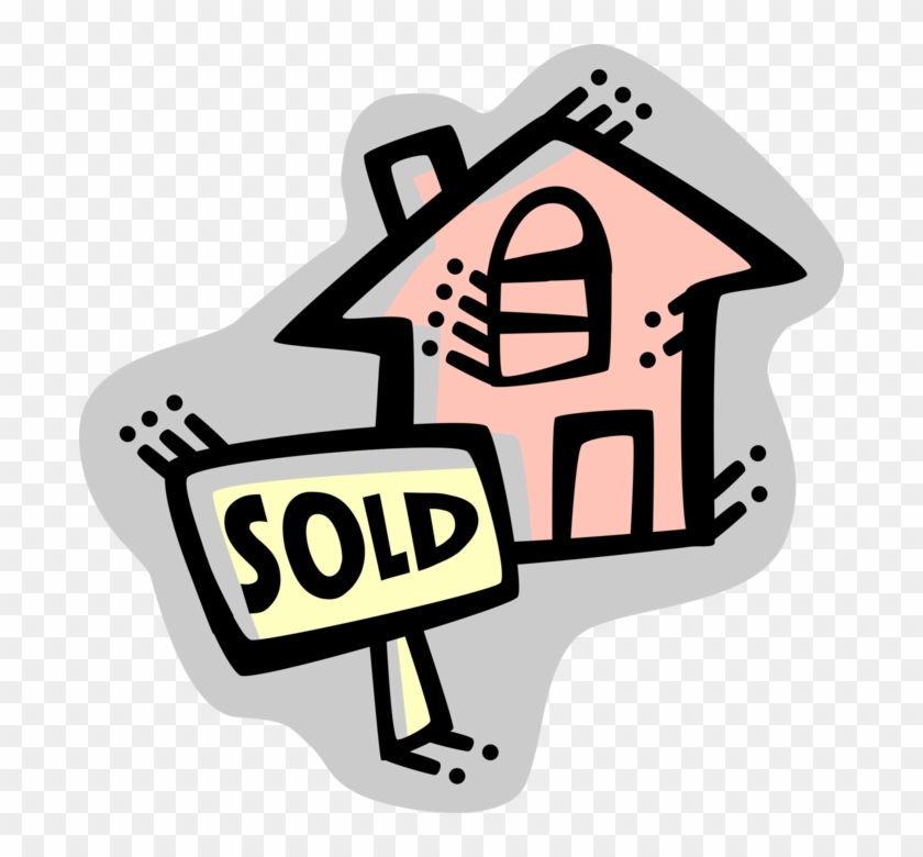 Vector Illustration Of Residential Real Estate Home Clipart