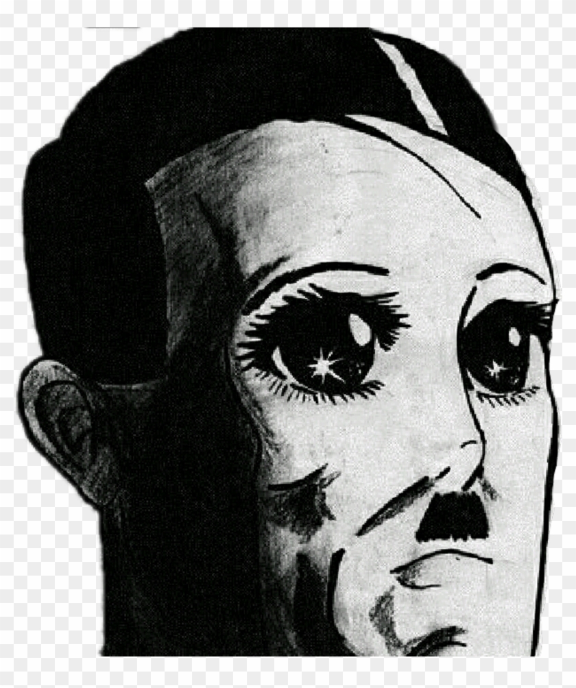 Hitler Face Png - Anime Adolf Hitler Clipart