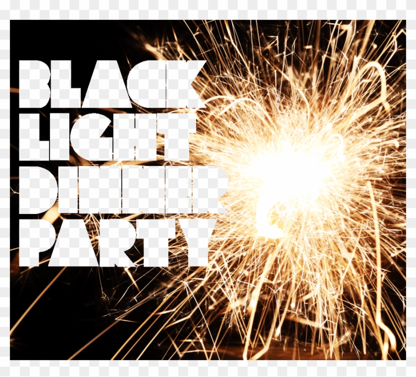 Black Light Dinner Party Gold Chain - Black Light Dinner Party Older Clipart #226683