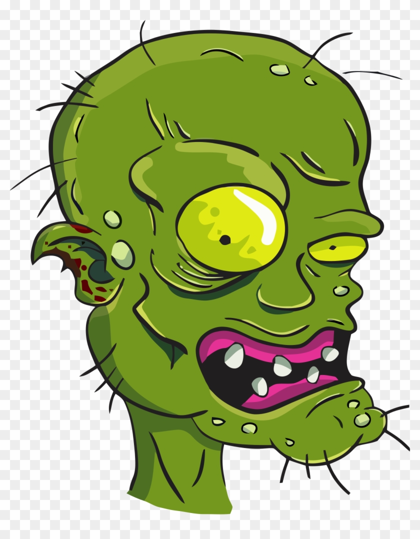 Png Library Stock Big Image Png - Zombie Head Clipart Transparent Png #227039