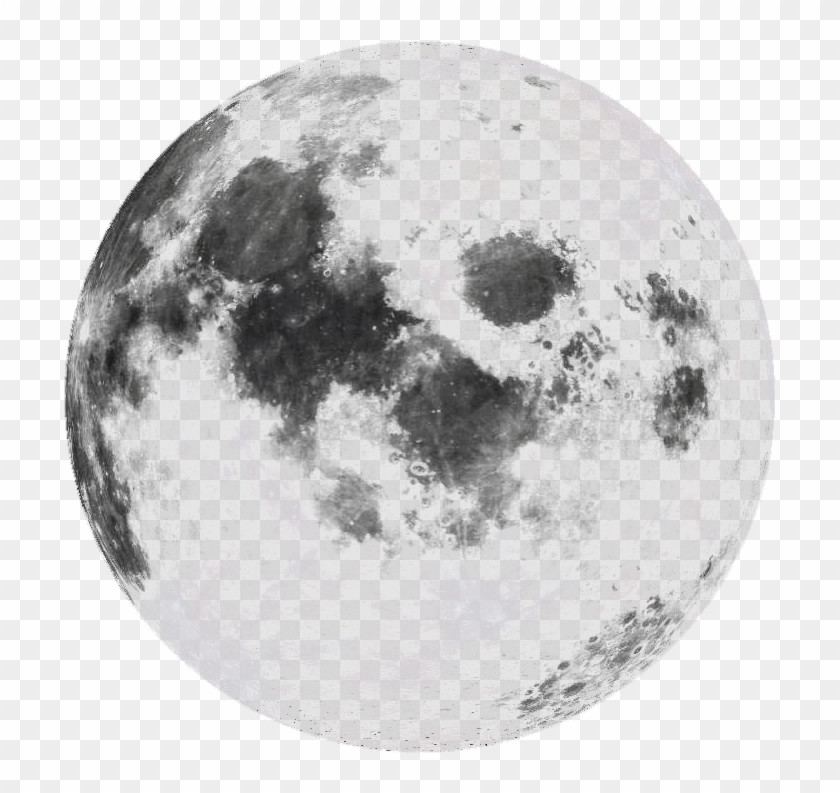 Printable Moon Http - Transparent Black And White Moon Clipart