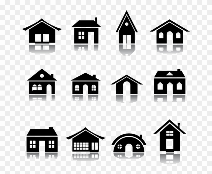 House Vector Icon Free - House Icon Clipart