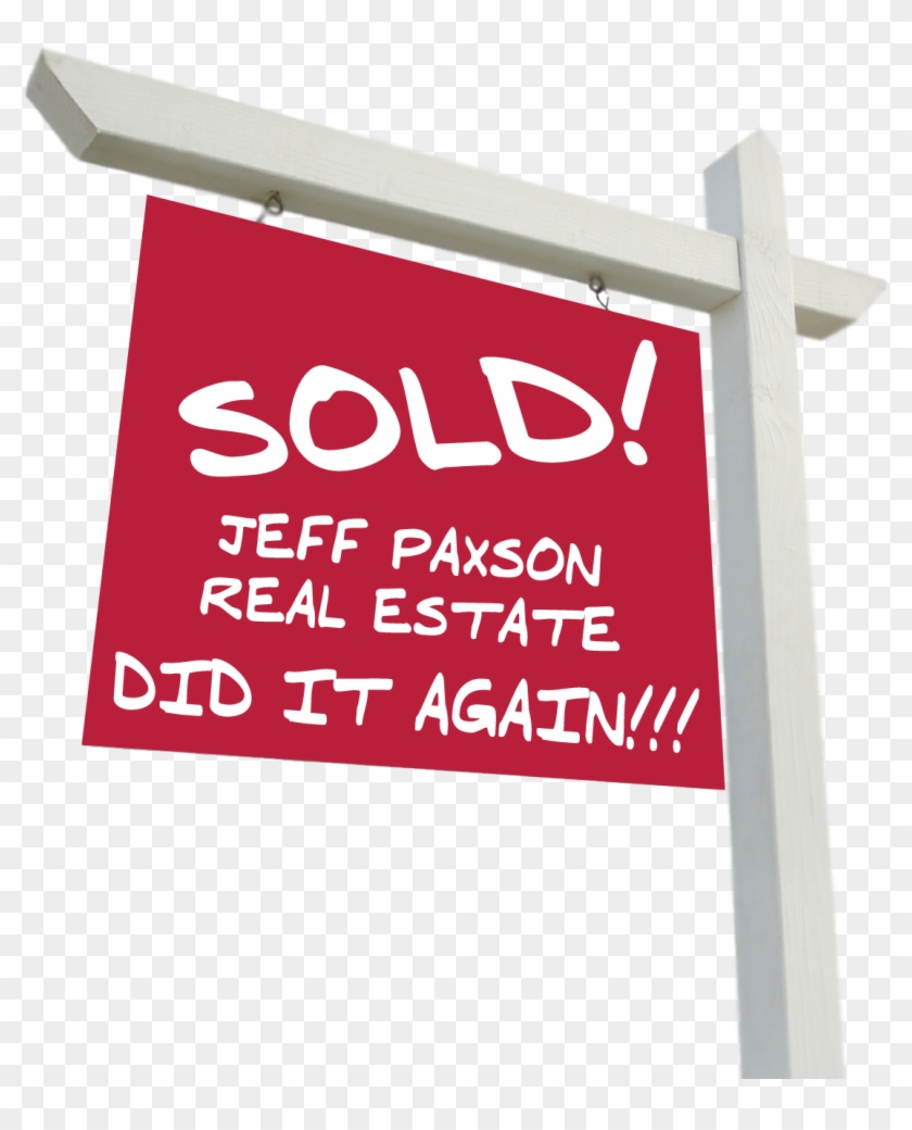 Sold Sign Transparent - Sign Clipart
