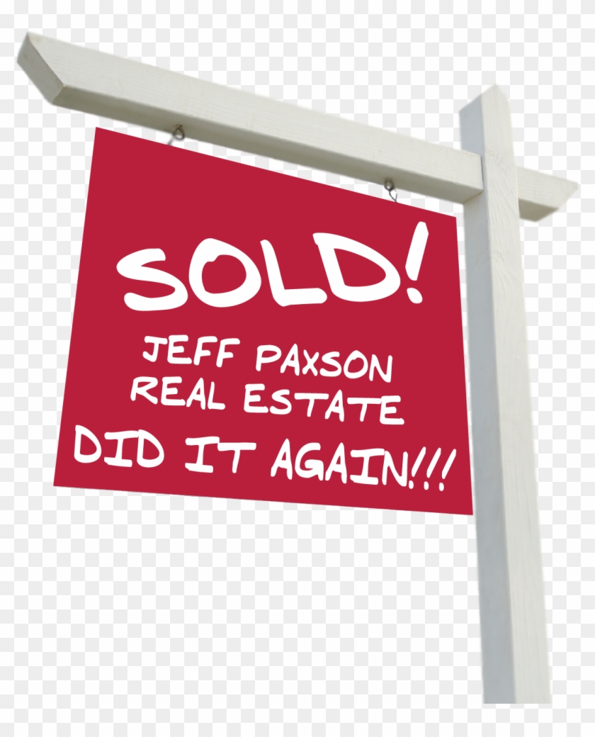 Sold Sign Transparent - Sign Clipart #227360