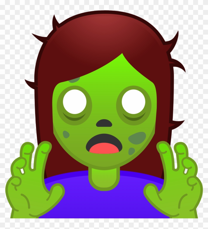 Download Svg Download Png - Emoji Zumbi Clipart