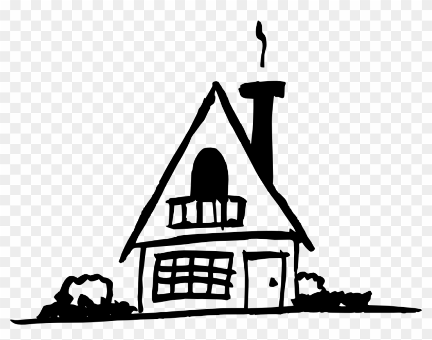 Free Download - House Doodle Png Clipart