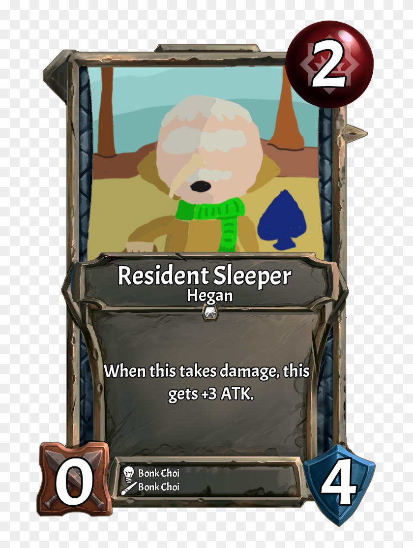 [card] Resident Sleeperweek - Collective Community Card Game Clipart #227853