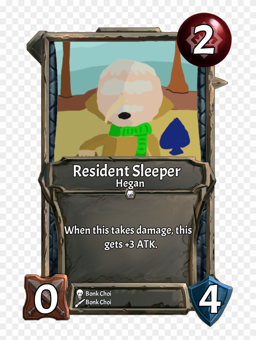 [card] Resident Sleeperweek - Collective Community Card Game Clipart