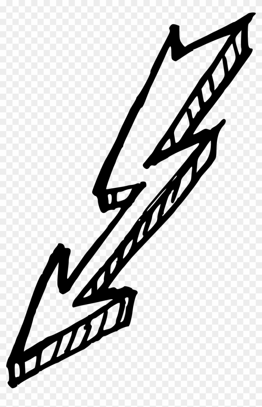 Free Download - Hand Drawn Lightning Transparent Clipart