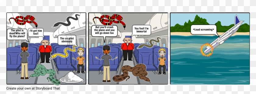 Danny Devito Has Snakes On A Plane Part - Cartoon Clipart