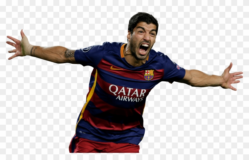 Luis Suárez Goal Running - Luis Suarez Png Clipart #228134