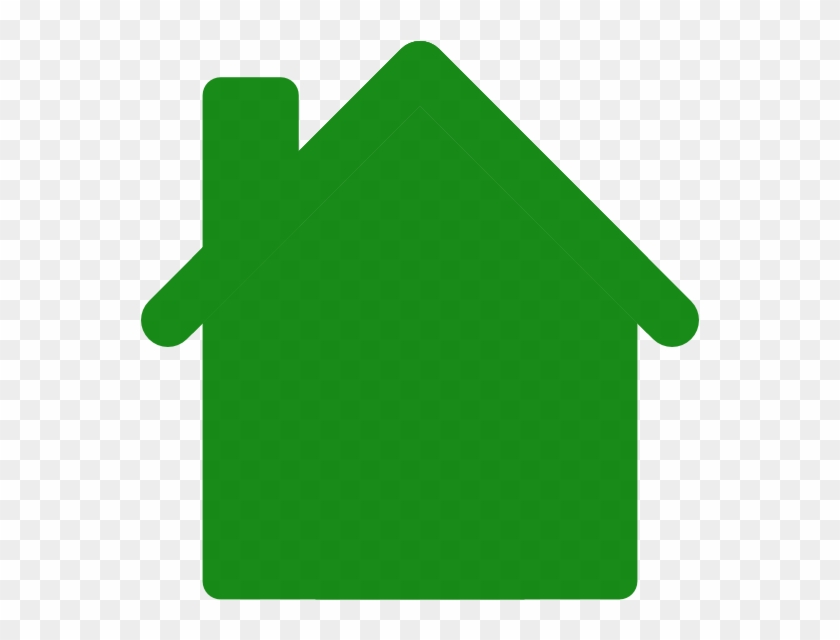 Victorian House Silhouette Clip Art - Green House Clip Art - Png Download