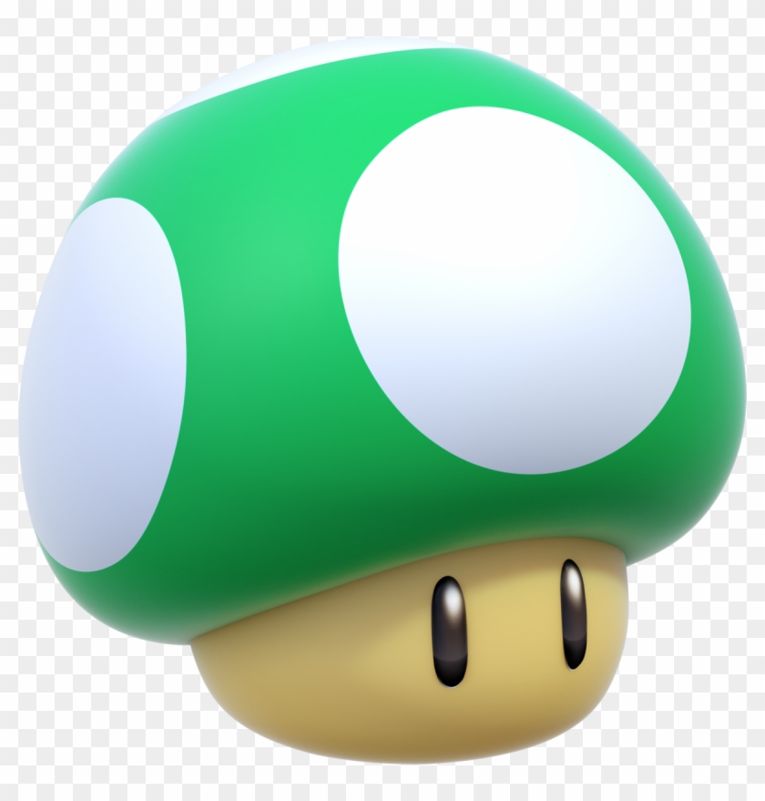 Super Mario Wiki Β - 1 Up Mushroom Clipart