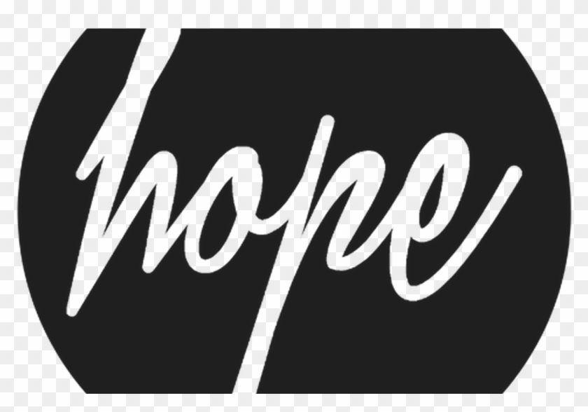 Hope Esperanza Tumblr Aesthetic Text - Circle Clipart