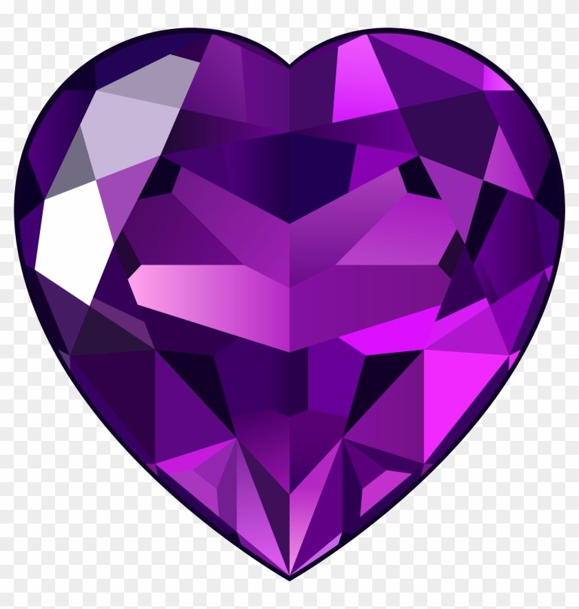 Heart Png Best Web - Amethyst Clipart Png Transparent Png