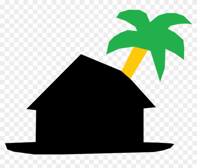 Image Freeuse Stock House Computer Icons Hut Free Commercial - Beach House Clip Art - Png Download