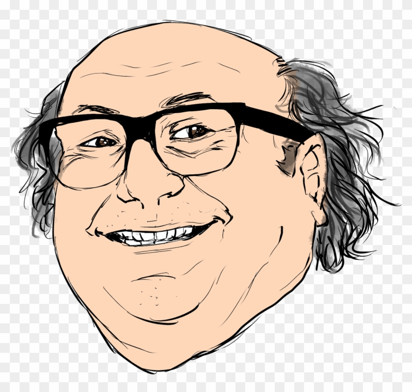 Danny Devito My Hero - Danny Devito Pillow Clipart