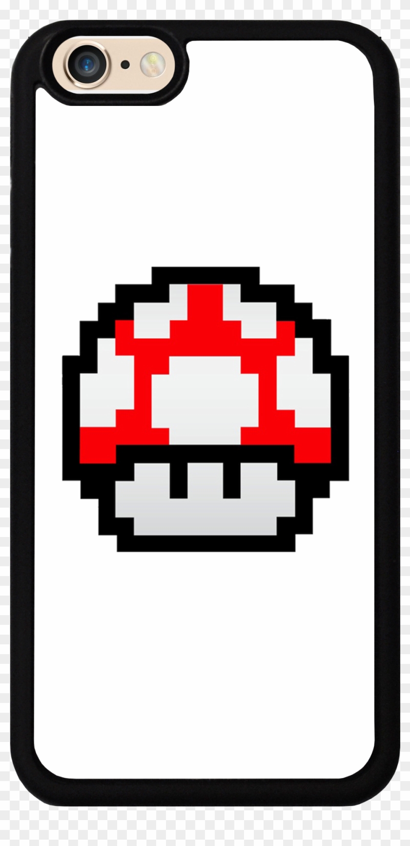 Mario Bros Red Mushroom Case - Super Mario Mushroom Png Clipart