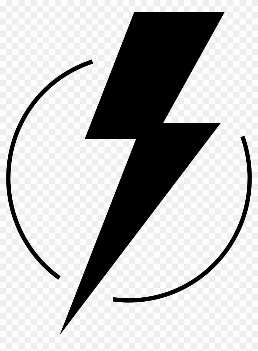 Cool Clipart Lightning Bolt - Lightning Bolt Logo Transparent - Png Download