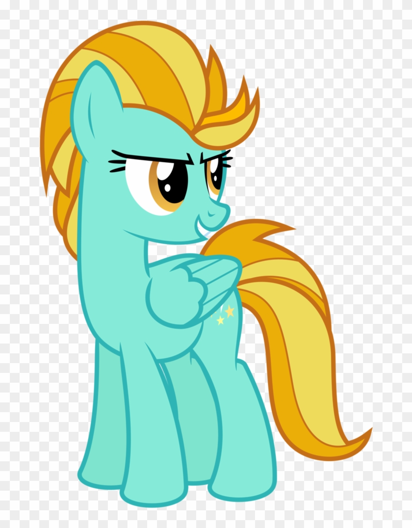 Female, Lightning Dust, Mare, Pegasus, Pony, Safe, - Mlp Lightning Dust Clipart