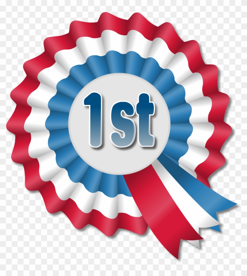 Winner Ribbon Png Transparent Images - 1st Place Award Ribbon Clipart #228944