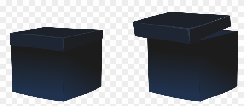 Cardboard Box Computer Icons Black Box - 2 Boxes Clipart - Png Download #229392