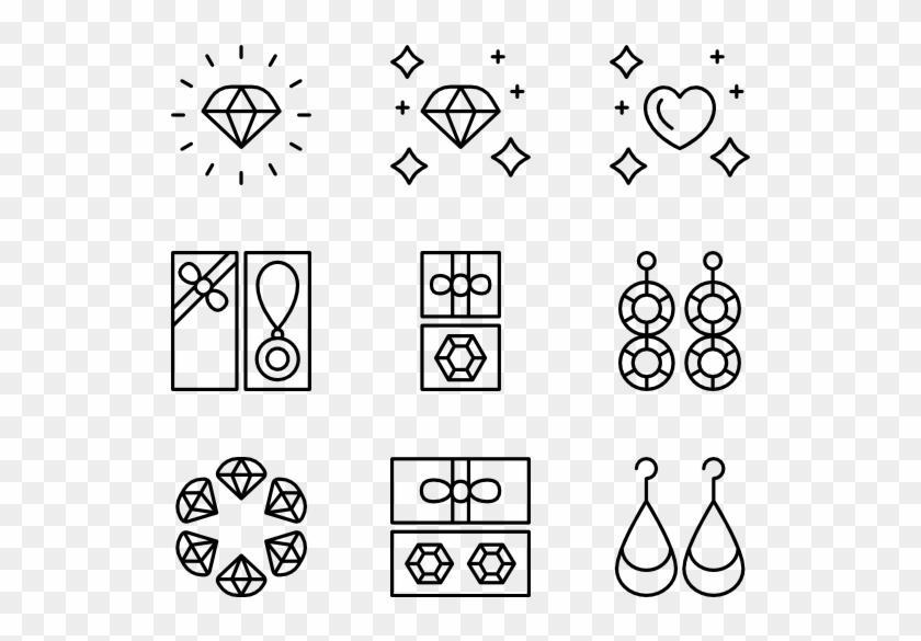 Jewellery - Event Icons Vector Clipart #229755