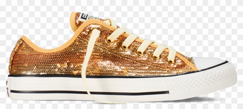 Chuck Taylor All Star Sequins Gold Gold I Want These - Sequin Chuck Taylor Shoes Clipart #229819